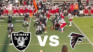 Modesto Raiders vs Modesto Falcons week 2 defensive highlights