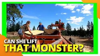 АБСОЛЮТНОЕ БЕЗУМИЕ &mdash; Sawmill Edition! [Wood Mizer LT40 в действии]