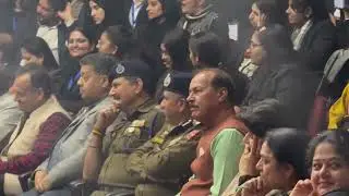 Students of Law School ,University of Jammu are performing on Right to Vote -essential of  democracy