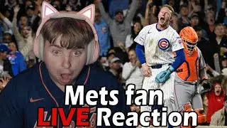 Mets fan live reaction to Mets vs Cubs 9/24/25!!