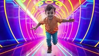 Color Tunnel Dash | Color Song for Kids #singandlearn #kidsmusic #preschool #colors #tunnel