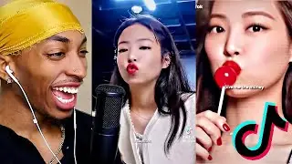 Jennie (Kim Jennie) BlackPinkTiktoks & Edits Compliation | REACTION