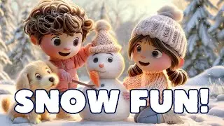 Snow Day Fun! ❄️ Winter Song for Kids, Toddlers
