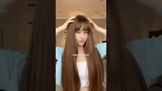 ни о чем не жалею #челка #укладка #longhair