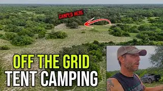 Solo Tent Camping Off The Grid | They Were Outside My Tent