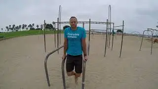 Straight Arm Dip AKA Scap Dip