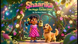 OPEN SESAME! Shaarika Finds a SECRET Magic Garden Door 🚪 | Bedtime Moral Story