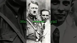 Why Did Goebbels Stay Loyal To Hitler?🤔