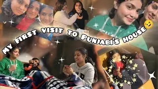 My first visit to Punjabi's house 🏡✨ || ft shampoo samra 😂