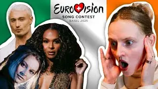 FIRST REACTION: Adgy, EMMY, Samantha Mumba 🇮🇪 | IRELAND EUROVISION | Eurosong 2025
