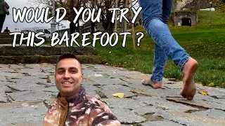 Barefoot in the city ? Cold and dirty soles !
