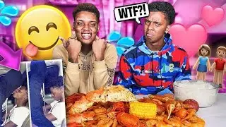 МОЙ ПЕРВЫЙ РАЗ С ДЕВУШКОЙ (ОЧЕНЬ ПОДРОБНЫЙ) ИСТОРИЯ | KINGCRAB MUKBANG ft Chick Fil a