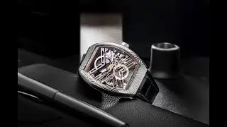 Franck Muller Vanguard Damascus Steel Sincere Platinum Jubilee Edition