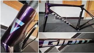 Perpaduan Warna Sempurna‼️ Custom Paint Giant TCR Advanced Black Gold Chameleon