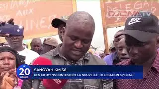 🔴Des citoyens contestent la nouvelle d&eacute;l&eacute;gation sp&eacute;ciale &agrave; Sanoyah KM36
