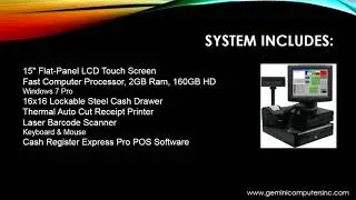 CRE Complete Point of Sale System.
