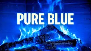 Can&rsquo;t Sleep? Dark Screen Blue Fireplace 4K (Instant Relief) 