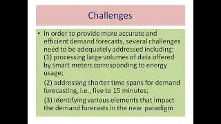 Demand forecasting in smart grid paradigm: features and challenges