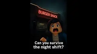 Burger Shack: Survive or Be the Next Victim| Roblox Horror Game