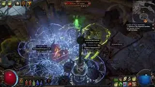 PoE Act 3 Boss Dominus Toxic Rain Ballista Pathfinder (Crucible)
