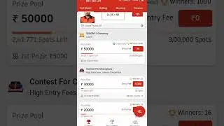 50,000 free giveaway fantasy app #shorts #free_fantsy_app