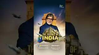 Marking 75 years of India's Independence! #discoveryplus #TheJourneyofIndia #amitabhbachchan