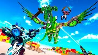 Elephant Robot Transformer Monster Truck