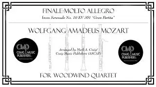 Woodwind Quartet Music - Mozart - 
