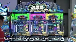Revenue Peak! 📈 Tata Island III Arcade Machine: The New King of Coin Pushers 👑 #coinpusher