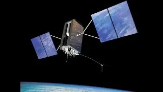 Russian Satellite passes in front of the Moon
