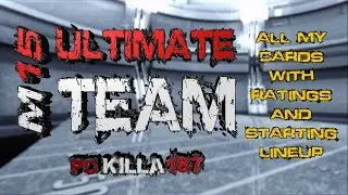 Madden 15 MUT All my Cards with Ratings and Starting Lineup (1/21/15)