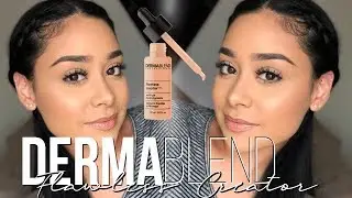 DERMABLEND FLAWLESS CREATOR FOUNDATION REVIEW + DEMO