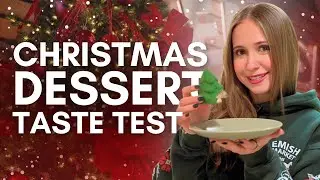 Trying the Best Christmas Desserts from Emish Cafe | Ultimate Holiday Taste Test 2025