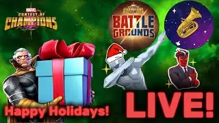 MCOC Christmas Live BattleGrounds and Other Content!