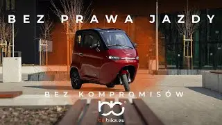 BEZ PRAWA JAZDY I Elektryczny skuter zabudowany MICRO CAR BILI BIKE SIGMA 3