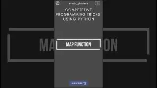 Python Competitive Programming Trick 2 