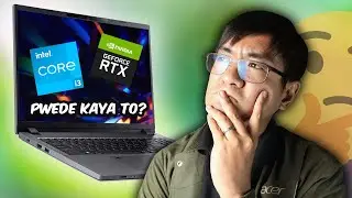 KAYA BA NG INTEL CORE I3 NA NAKA RTX GPU? | Acer Travelmate P2