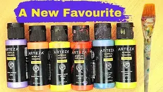 Can I Create An Abstract Painting Using Iridescent Paint?