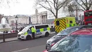ULEZ Protest - Trafalgar Square 15/04/2023: No Violence