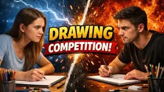 🏆 ड्रॉइंग प्रतियोगिता | कौन बनेगा बेस्ट आर्टिस्ट? Amazing Art Battle