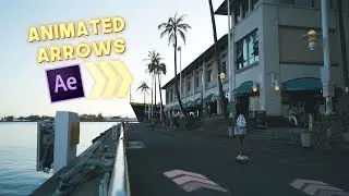 ANIMATED ARROWS ATTACHED TO GROUND (Cameron Erman Inspired After Effects Tutorial)