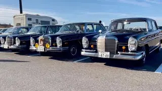 Old Mercedes Club Meeting Okayama Japan | Yoshima PA