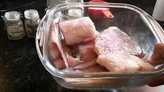 Como preparar Filetes de Pargo Rojo a las Finas Hierbas. | Como Sazonar Pescado