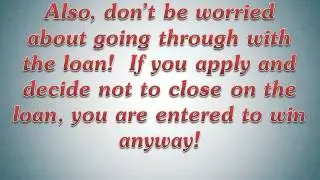 Grill Loan Sweepstakes 2012!