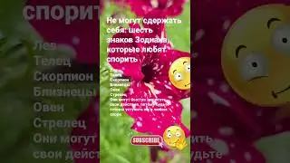 Не могут сдержать себя: шесть знаков Зодиака, которые любят спорить / 6231