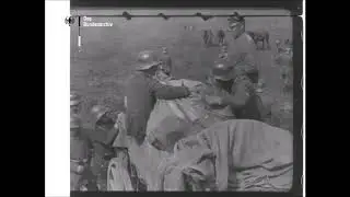 With a German observation balloon unit at the Western Front 1918 (speed corrected)