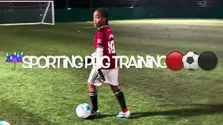 11yrs old JJ Musiala at Sporting PRG training🔴⚽️⚫️ #new #pogba #musiala #yamal #soccer #kids 🧠⚽️🥶👣