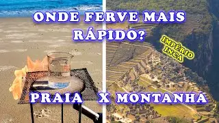 Qual a temperatura de ebulição da água?
