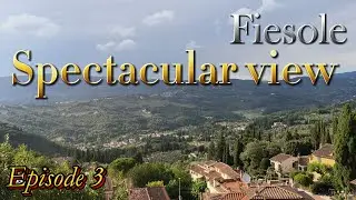 Fiesole spectacular view point. Tuscany