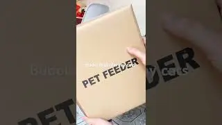 Catfeeder for my cats❤️lazada budol finds❤️ #lazada #lazadaunboxing #cat #catlover #catfeeder